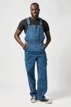 Lee Regular Relaxed Straight Leg DenimDungaree - Med Wash(Denim Dungaree Med Wash 41417301)