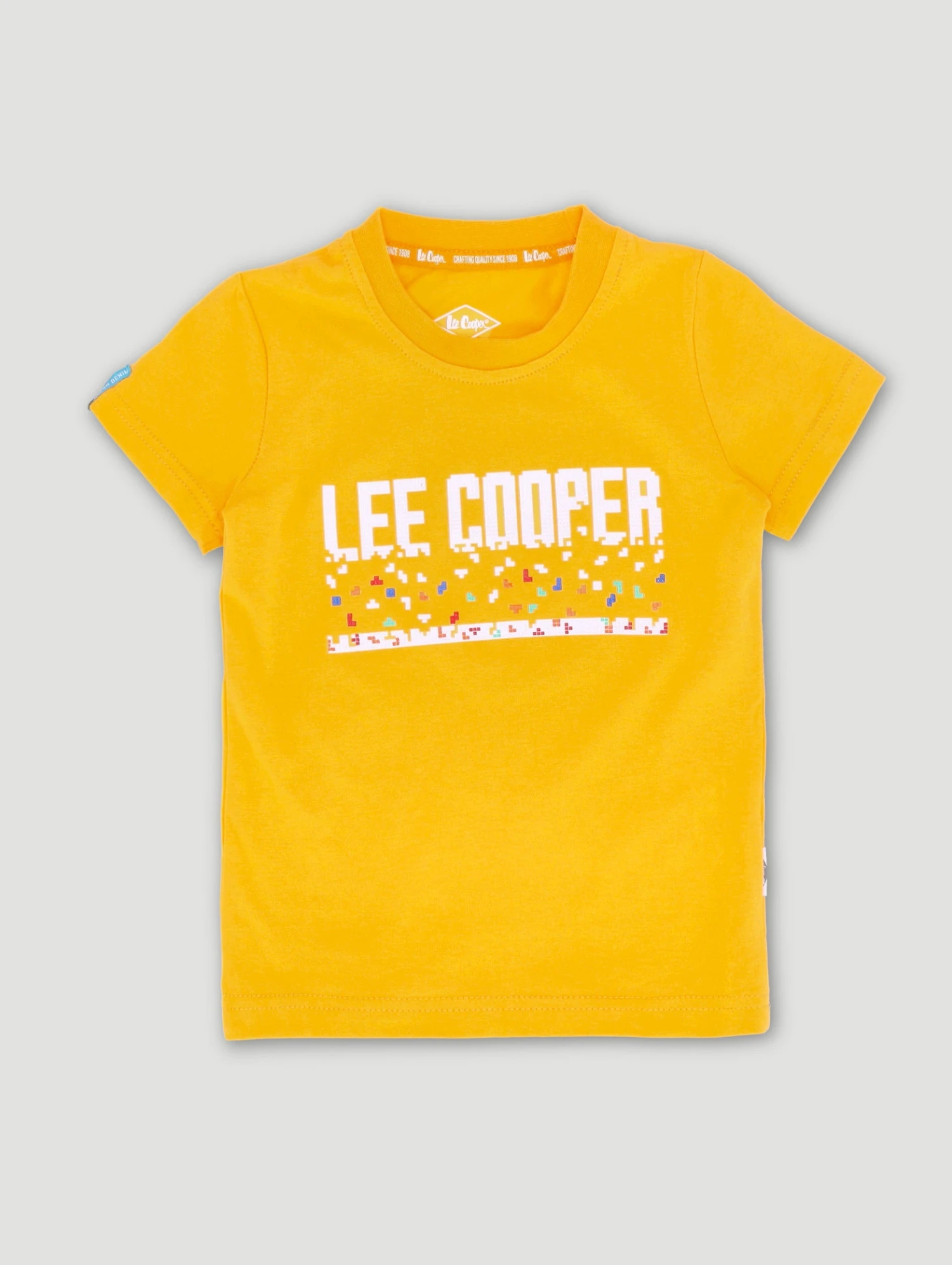 Lee Cooper Pre-Boys Hayden T-Shirt - Yellow(Pre Boys Hayden T Shirt Yellow 36911701) 3 Lee Cooper Pre-Boys Hayden T-Shirt - Yellow(Pre Boys Hayden T Shirt Yellow 36911701)