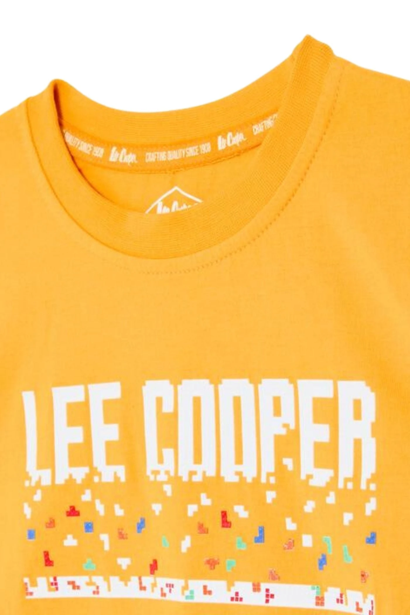 Lee Cooper Pre-Boys Hayden T-Shirt - Yellow(Pre Boys Hayden T Shirt Yellow 36911701) 5 Lee Cooper Pre-Boys Hayden T-Shirt - Yellow(Pre Boys Hayden T Shirt Yellow 36911701) - Image 3