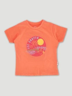 Lee Cooper Pre-Girls Ellyse Top - Peach(Pre Girls Ellyse Top Peach 37646101)