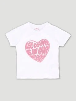 Lee Cooper Pre-Girls Haley Top - White(Pre Girls Haley Top White 37646401)