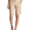 Lee Avery Knit Waist Cargo Bermudas