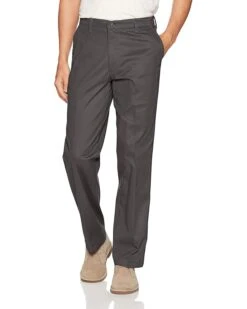 Lee Men's Total Freedom Stretch Straight Fit Flat Front Pant