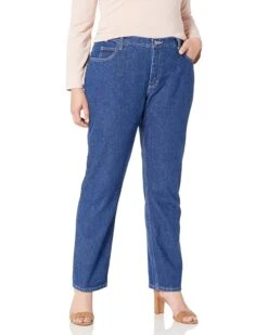 Lee Women's Plus Size Camden Relaxed Fit 5 Pocket Jean