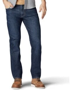 Lee Men's Performance Series Extreme Motion Straight Fit Tapered Leg Jean