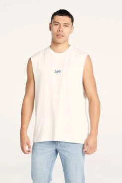 Lee Altos Muscle Vintage White