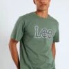 Lee Logo Print Tee - Green(Logo Print Tee Green 41413202)