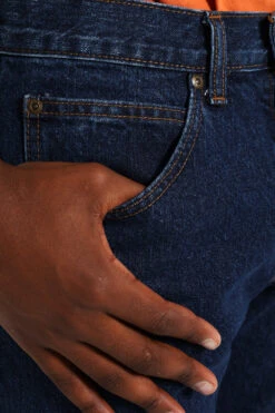 Lee Brooklyn Regular Straight Leg Denim - Dark Indigo(Brooklyn Denim Dark Indigo 41412101) -Lee Outlet EDG090720250321