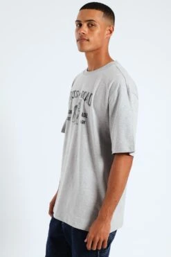 Lee Botr Patch Tee - Grey Melange(Botr Patch Tee Grey Melange 41414501) -Lee Outlet EDG090720250330