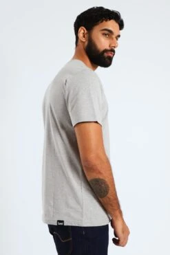 Lee Jeans Tee - Grey Melange(Jeans Tee Grey Melange 41414801) 9 Lee Jeans Tee - Grey Melange(Jeans Tee Grey Melange 41414801) -Lee Outlet EDG090720250355