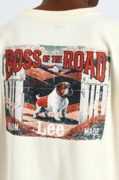 Lee Botr Vintage Tee - White(Botr Vintage Tee White 41413801) 9 Lee Botr Vintage Tee - White(Botr Vintage Tee White 41413801) -Lee Outlet EDG090720250377