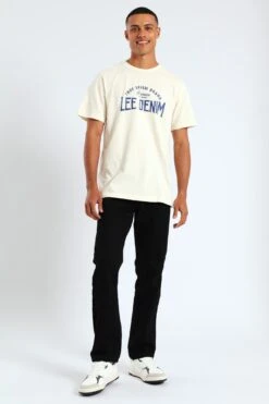 Lee Brooklyn Regular Straight Leg Denim - Black(Brooklyn Denim Black 41412103) -Lee Outlet EDG090720250392