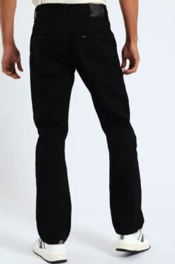 Lee Brooklyn Regular Straight Leg Denim - Black(Brooklyn Denim Black 41412103) -Lee Outlet EDG090720250397