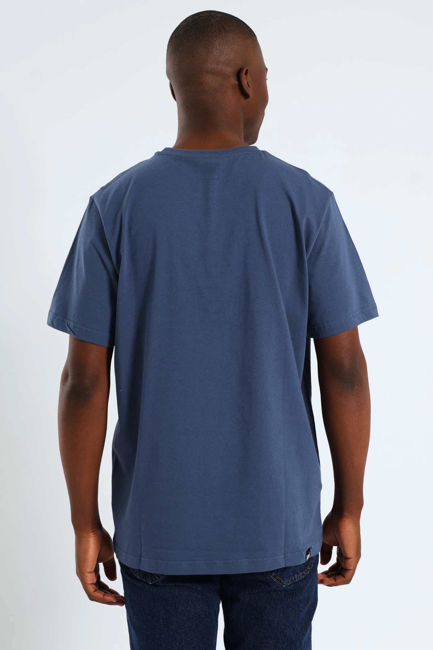 Lee Gel Outline Logo Tee - Blue(Gel Outline Logo Tee Blue 41413401) 6 Lee Gel Outline Logo Tee - Blue(Gel Outline Logo Tee Blue 41413401) - Image 4