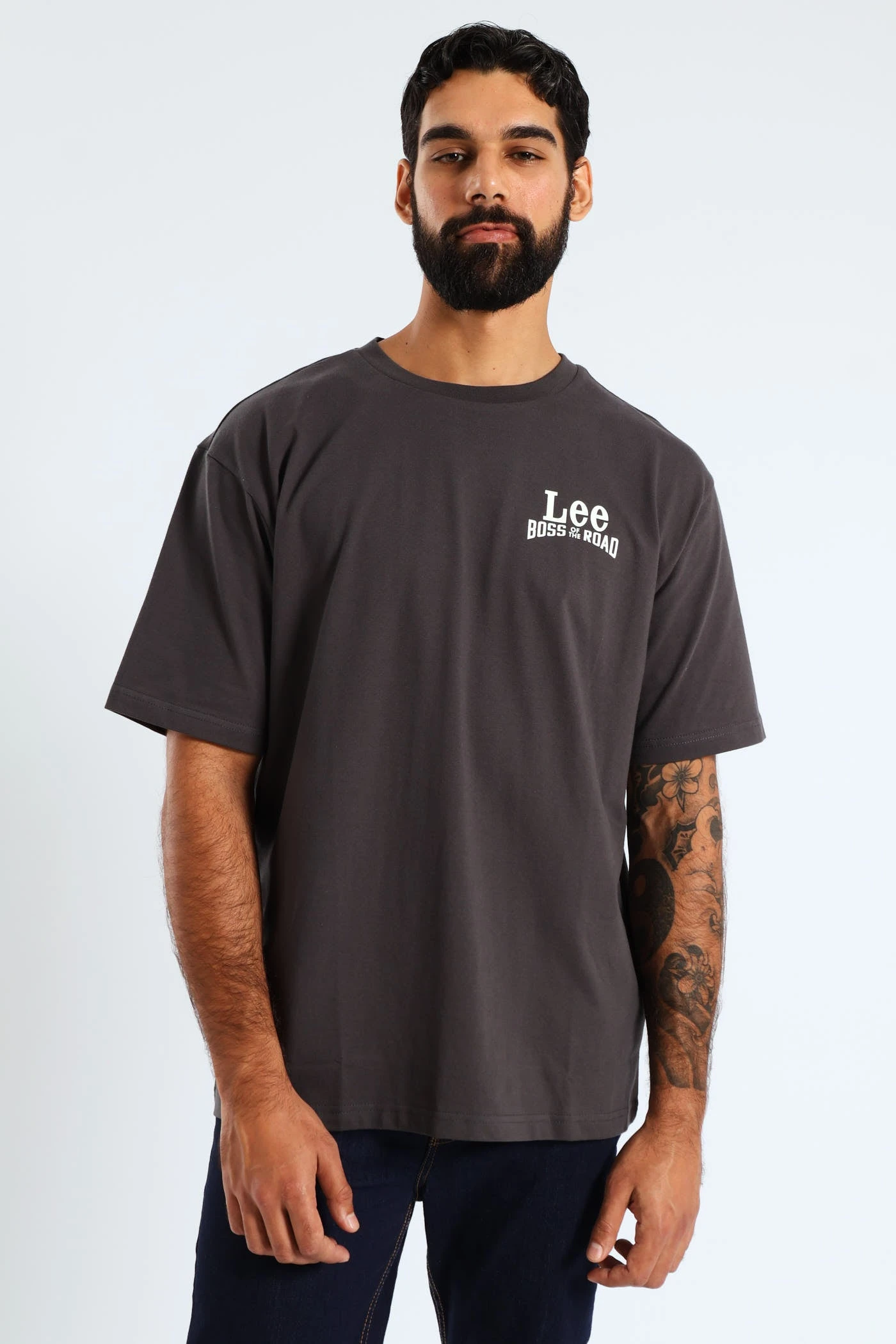 Lee Botr Vintage Tee - Grey(Botr Vintage Tee Grey 41413802) 3 Lee Botr Vintage Tee - Grey(Botr Vintage Tee Grey 41413802) - Image 2