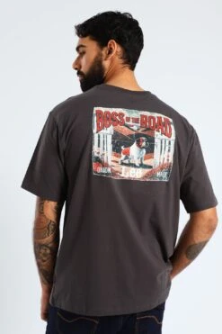 Lee Botr Vintage Tee - Grey(Botr Vintage Tee Grey 41413802)