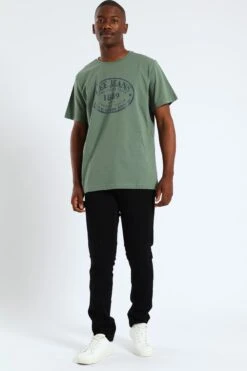 Short Sleeve 1889 Tee - Green(Short Sleeve 1889 Tee Green 41414701) -Lee Outlet EDG090720250435