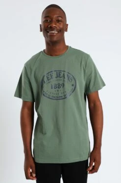Short Sleeve 1889 Tee - Green(Short Sleeve 1889 Tee Green 41414701)