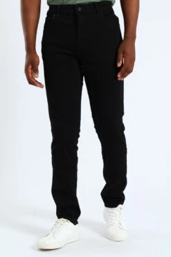 Lee Eddie Regular Tapered Leg Denim - Black(Eddie Denim Black 41411301) -Lee Outlet EDG090720250448