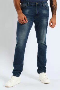Lee Detroit Slim Tapered Leg Denim - Stonewash(Detroit Denim Stonewash 41411801) -Lee Outlet EDG090720250468