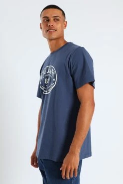Short Sleeve 1889 Tee - Blue(Short Sleeve 1889 Tee Blue 41414702) -Lee Outlet EDG090720250480
