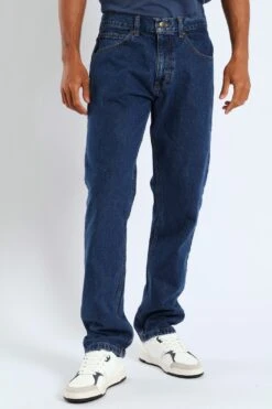 Lee Brooklyn Regular Straight Leg Denim - Stonewash(Brooklyn Denim Stonewash 41412102) -Lee Outlet EDG090720250488