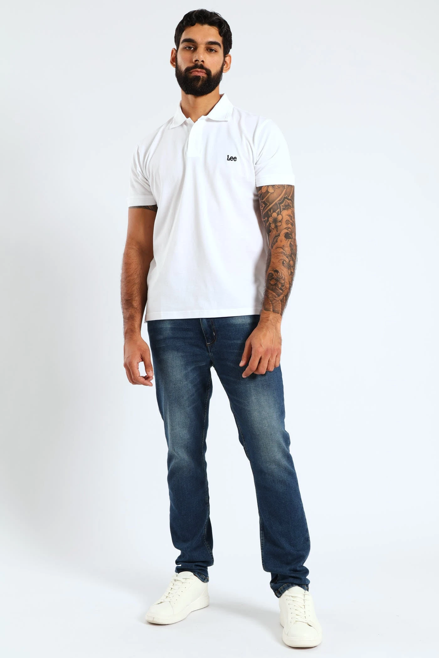 Lee Lcarus Polo Golfer - White(Lcarus Polo Golfer White 41417403) 7 Lee Lcarus Polo Golfer - White(Lcarus Polo Golfer White 41417403) - Image 5
