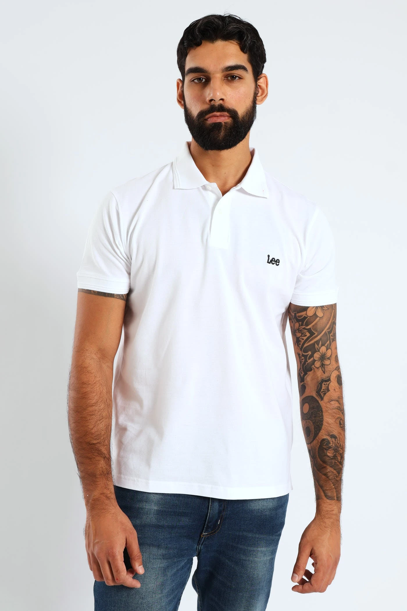 Lee Lcarus Polo Golfer - White(Lcarus Polo Golfer White 41417403) 3 Lee Lcarus Polo Golfer - White(Lcarus Polo Golfer White 41417403)