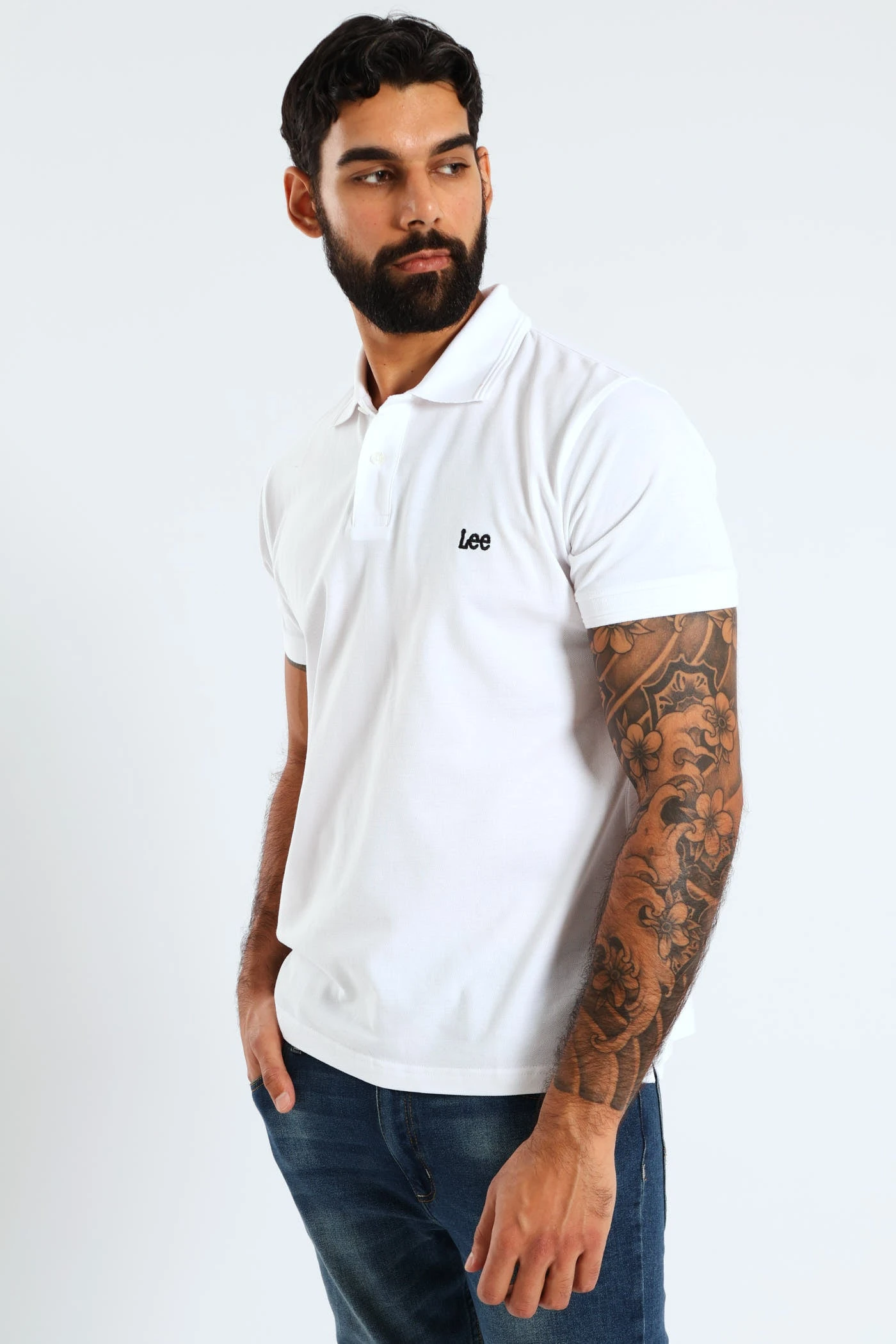 Lee Lcarus Polo Golfer - White(Lcarus Polo Golfer White 41417403) 5 Lee Lcarus Polo Golfer - White(Lcarus Polo Golfer White 41417403) - Image 3