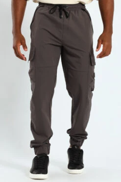 Lee Cooper Asher Nylon Jogger - Charcoal(Asher Nylon Jogger Charcoal 38258701)