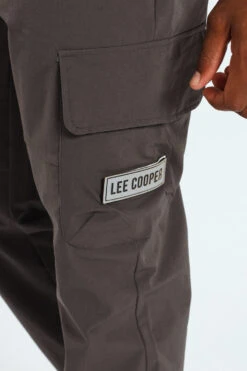 Lee Cooper Asher Nylon Jogger - Charcoal(Asher Nylon Jogger Charcoal 38258701) 12 Lee Cooper Asher Nylon Jogger - Charcoal(Asher Nylon Jogger Charcoal 38258701) -Lee Outlet EDG150420250146