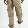 Lee Cooper Allan Cuffed Cargo Pants - Taupe(Allan Cuffed Cargo Pants Taupe 38246501) 2 Lee Cooper Allan Cuffed Cargo Pants - Taupe(Allan Cuffed Cargo Pants Taupe 38246501) -Lee Outlet EDG190220251087