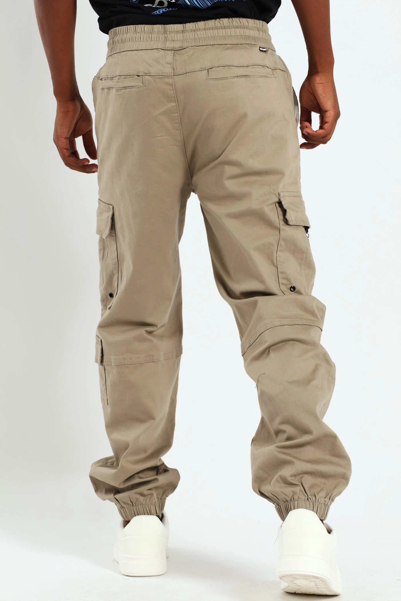 Lee Cooper Allan Cuffed Cargo Pants - Taupe(Allan Cuffed Cargo Pants Taupe 38246501) 5 Lee Cooper Allan Cuffed Cargo Pants - Taupe(Allan Cuffed Cargo Pants Taupe 38246501) - Image 3