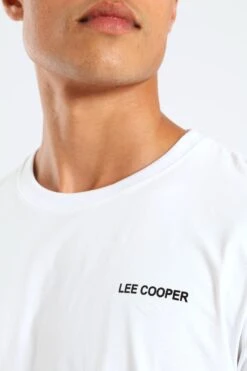 Lee Cooper Armani Tee - White(Armani Tee White 40651101) -Lee Outlet EDG270820255598