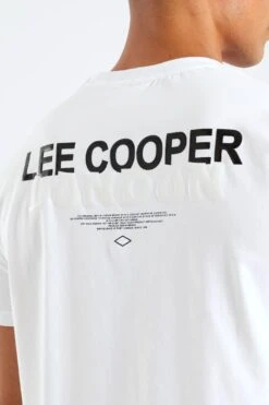 Lee Cooper Armani Tee - White(Armani Tee White 40651101) -Lee Outlet EDG270820255599