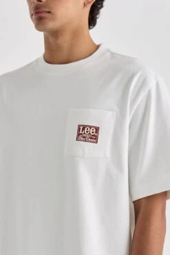Lee Heritage Box Cutter Pocket Tee White 9 Lee Heritage Box Cutter Pocket Tee White -Lee Outlet Heritage Box Cutter Pocket Tee White fcjpg