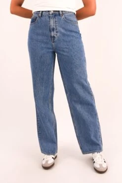 Lee High Baggy Jean Bold Blue