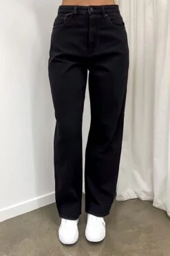 Lee High Baggy Jean Homme Black