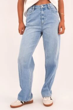 Lee High Baggy Jean Horizon Blue Petite -Lee Outlet High Baggy Jean Horizon Blue Petite f2