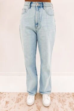 Lee High Baggy Jean Oxy Stone Blue
