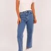 Lee High Straight Crop Jean Cobalt Blue -Lee Outlet High Straight Crop Jean Cobalt Blue f2