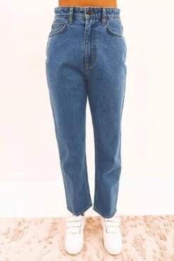 Lee High Straight Jean Cosmic Indigo