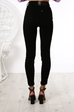 Lee High Licks Crop Jean Primo Black 12 Lee High Licks Crop Jean Primo Black -Lee Outlet High Licks Crop Primo Black New 2