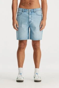 Lee L-Four Baggy Short Emerge Indigo