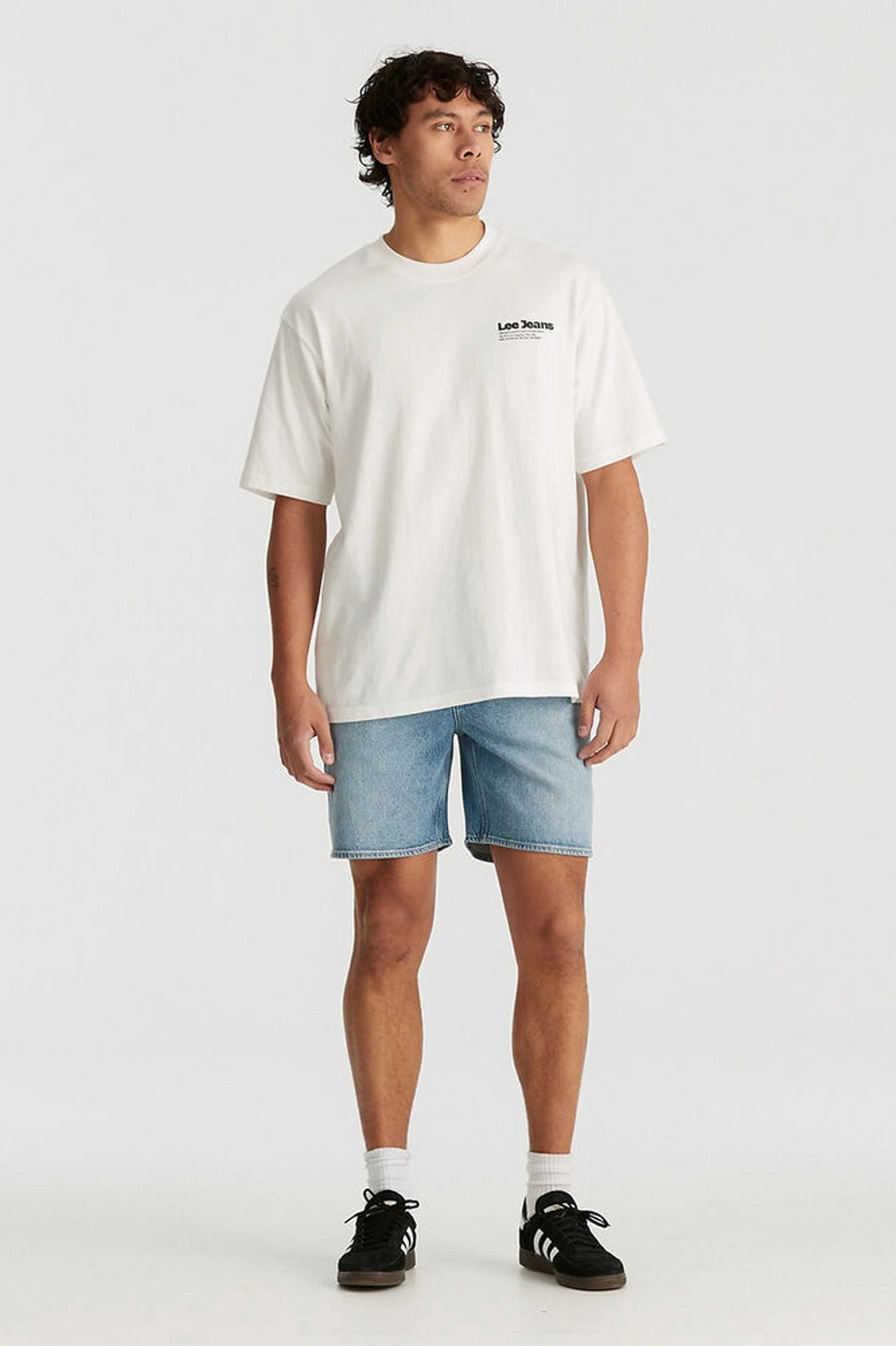 Lee L-Three Short Groovejet Blue 6 Lee L-Three Short Groovejet Blue - Image 4