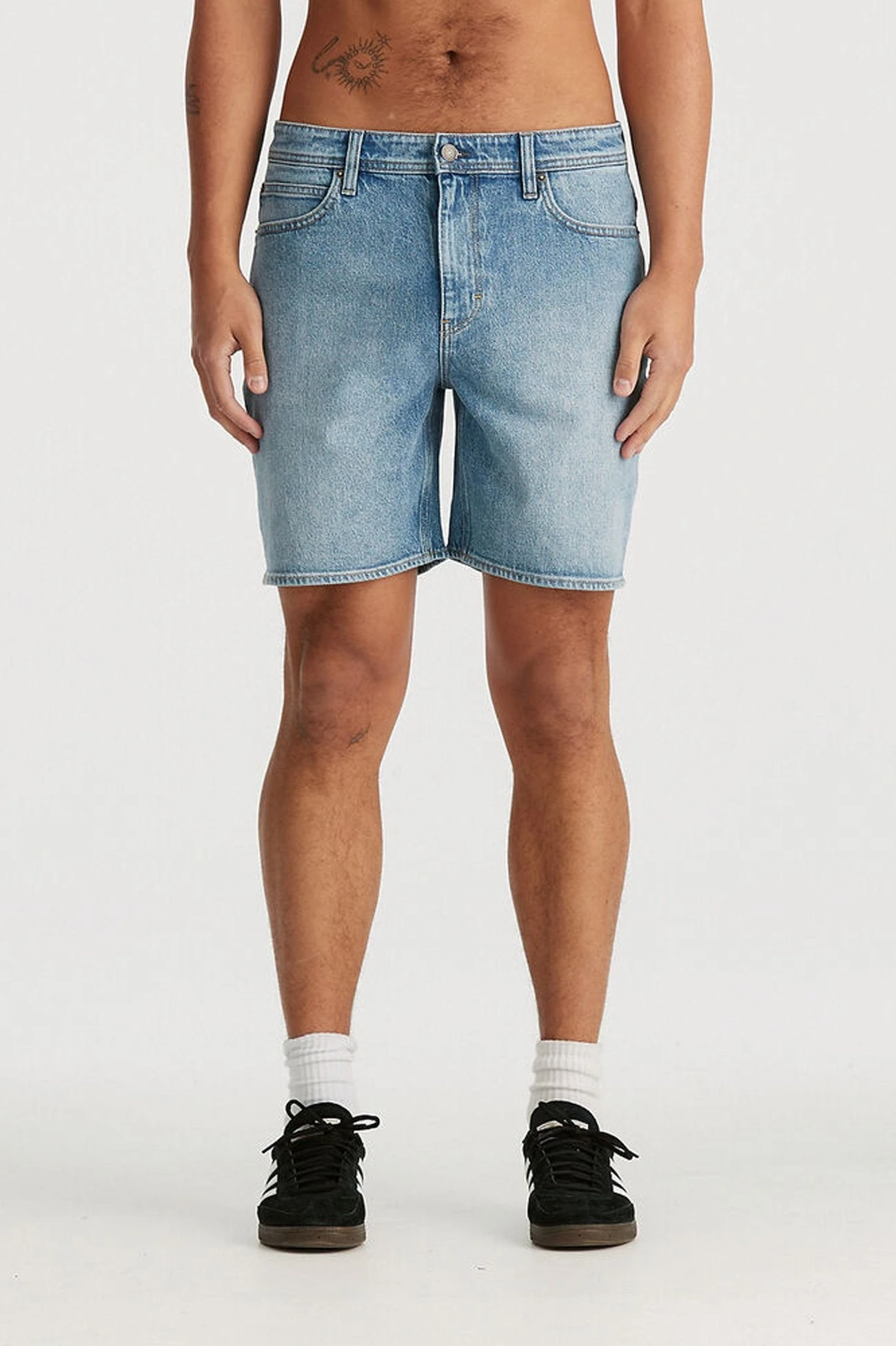 Lee L-Three Short Groovejet Blue 3 Lee L-Three Short Groovejet Blue