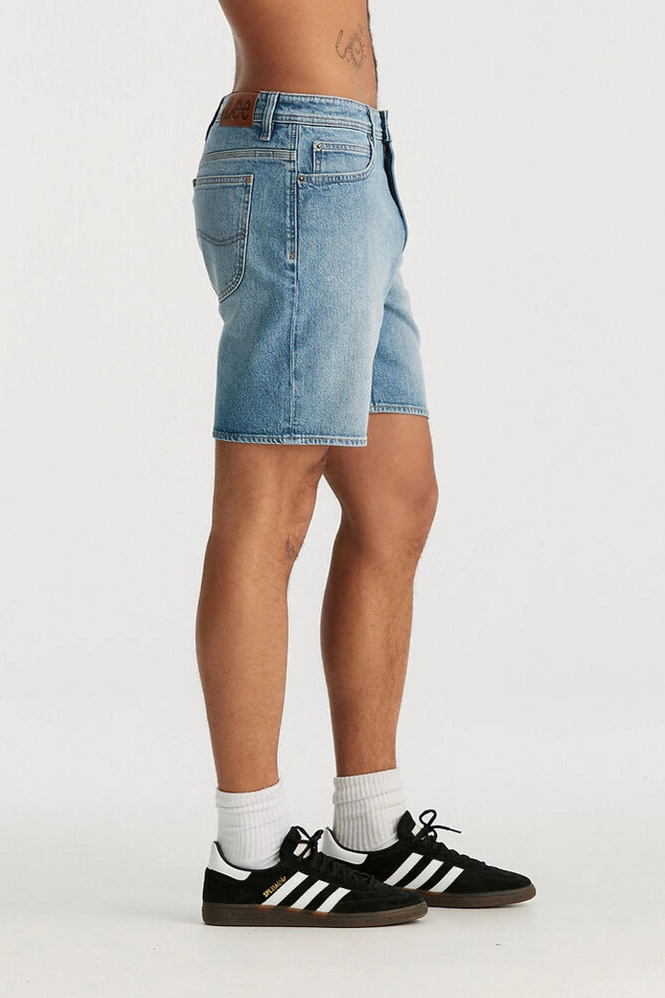 Lee L-Three Short Groovejet Blue 5 Lee L-Three Short Groovejet Blue - Image 3