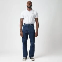 Lee Boss Of The Road Regular Relaxed Straight Leg Denim - Dark Indigo(Boss Of The Road Denim Dark Indigo 41412801) -Lee Outlet L704 SUPERDARK 1