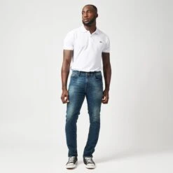 Lee Detroit Slim Tapered Leg Denim - Stonewash(Detroit Denim Stonewash 41411801) -Lee Outlet L735 MOUNTAINSCOPE 6