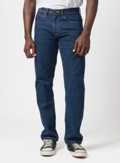 Lee Brooklyn Regular Straight Leg Denim - Dark Indigo(Brooklyn Denim Dark Indigo 41412101)